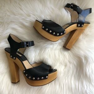 Michael Kors Clog Platform Sandals